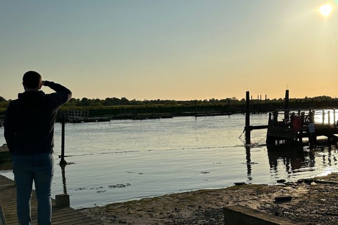 Southwold Harbour Sunset